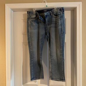 Silver Jeans Co Suki Capri Sz 16